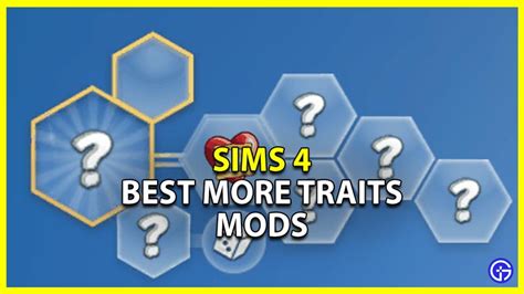 sims 4 more traits mod.